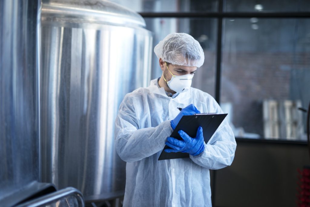 Equipos de protección (EPP) para trabajadores de la industria química